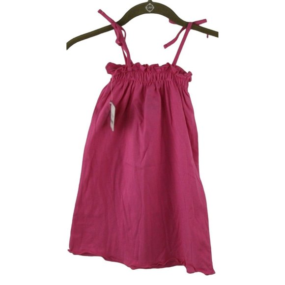 ORageous Girls Toddler Coverup Tunic Sundress (Size 4) Azalea Pink - Picture 2 of 5